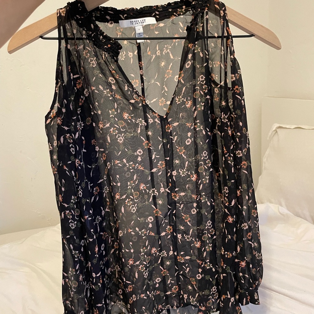 Derek Lam 100% Silk Top